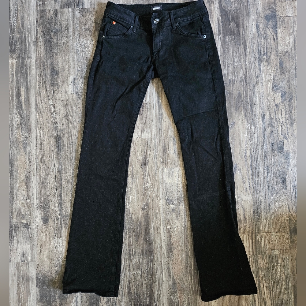 Hudson Black Denim Jeans, Size 27